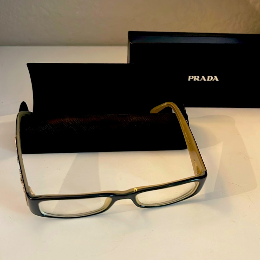 Prada eye glasses discontinued perfect condition